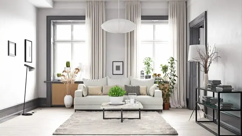 Diamond Mango 2 Bedroom living room Kilimani